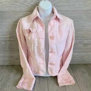 Women’s Small Pink Corduroy Jacket